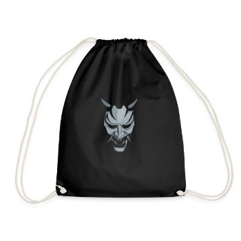Arion_Oni - Drawstring Bag - black - Front