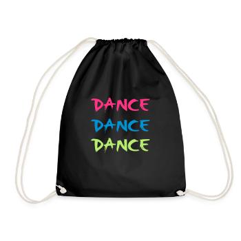 Dance - Turnbeutel - Schwarz - Vorne