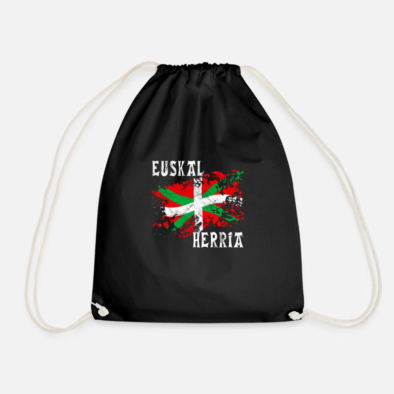 Pays Basque - Euskal Herria 20 - Sac de sport léger - noir