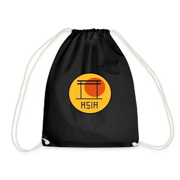 ASIE - Sac de sport léger - noir - Devant