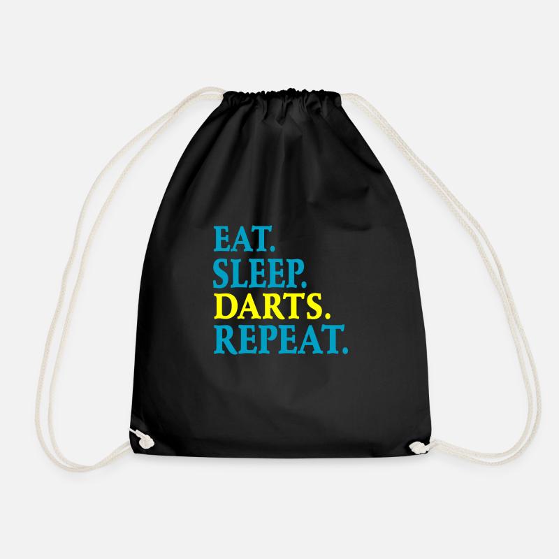 Darts Dart - Turnbeutel - Schwarz