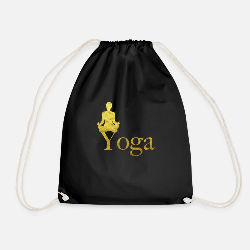 Yoga - Turnbeutel - Schwarz