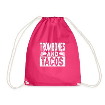 Trombone - Sac de sport léger - fuchsia - Devant