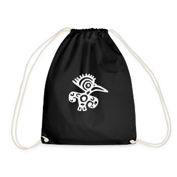 Culture maya, Amérique latine - Sac de sport léger - noir - Devant