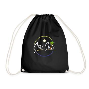 Stay Chill - Sac de sport léger - noir - Devant