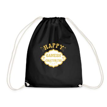 Happy Ganesh Chaturthi Hidouisme - Sac de sport léger - noir - Devant