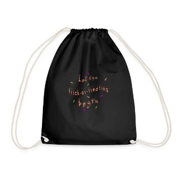 Halloween - Que les farces et attrapes commencent - Sac de sport léger - noir - Devant