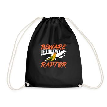 Molinasittich Parrot Bird Sun Parakeet - Drawstring Bag - black - Front
