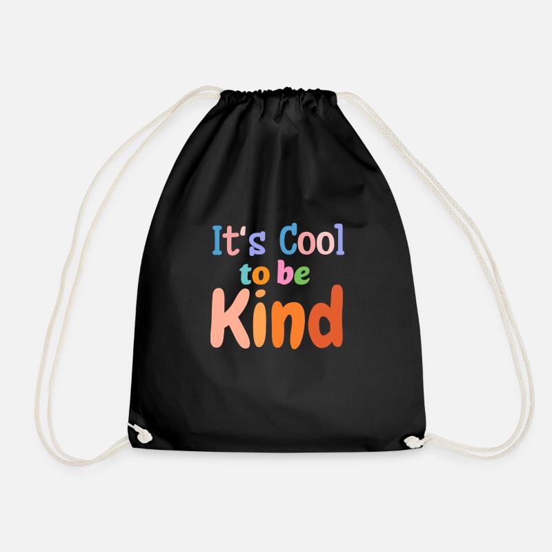 C’est cool d’être gentil - Sac de sport léger - noir
