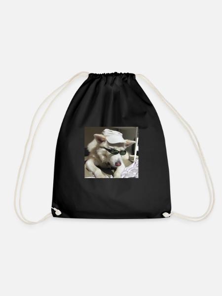 Cohen very cool - Drawstring Bag - black