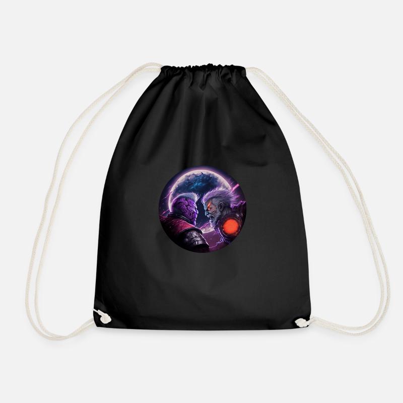 Legend fighter - Drawstring Bag - black