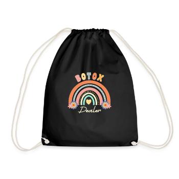 Plastic Surgery Botox Dealer - Drawstring Bag - black - Front