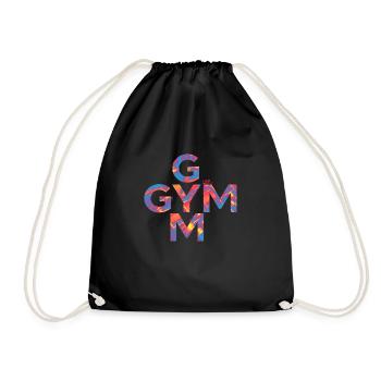Chemise GYM - Sac de sport léger - noir - Devant