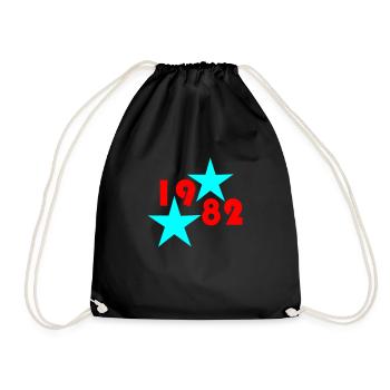 1982 - Drawstring Bag - black - Front