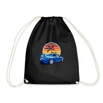 JDM MONSTER - Drawstring Bag - black - Front