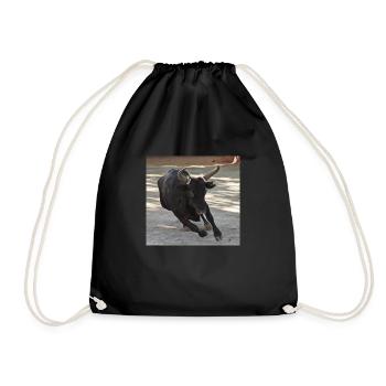TAUREAU CAMARGUE - Sac de sport léger - noir - Devant
