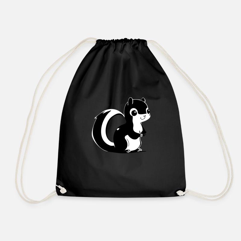 Écureuil - Sac de sport léger - noir