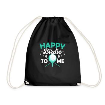 Joyeux Birdie à moi Golf Golf - Sac de sport léger - noir - Devant