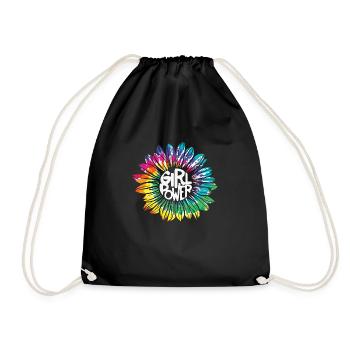 Girl Power - Drawstring Bag - black - Front