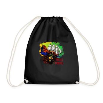Pirates pour toujours - Sac de sport léger - noir - Devant
