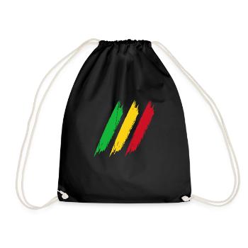 MALI TEAM - Drawstring Bag - black - Front