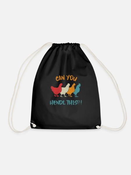 Can You Hendle this?! - Turnbeutel - Schwarz