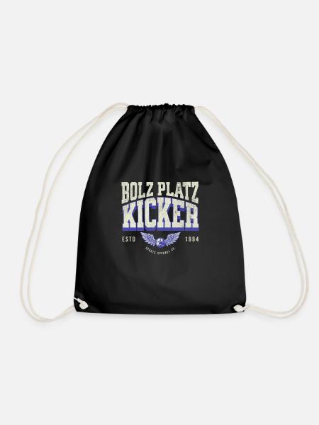 Bolz Platz Kicker - Turnbeutel - Schwarz