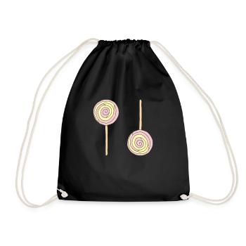 Sucette 2 - Sac de sport léger - noir - Devant