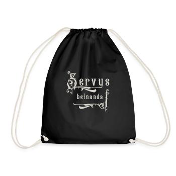 Servus beinanda - Drawstring Bag - black - Front