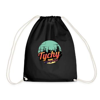 Tychy Upper Silesia - Drawstring Bag - black - Front
