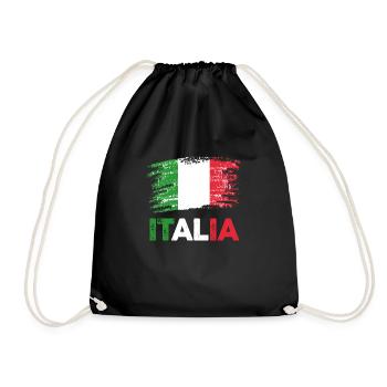 Italie Italien Italien Italie - Sac de sport léger - noir - Devant