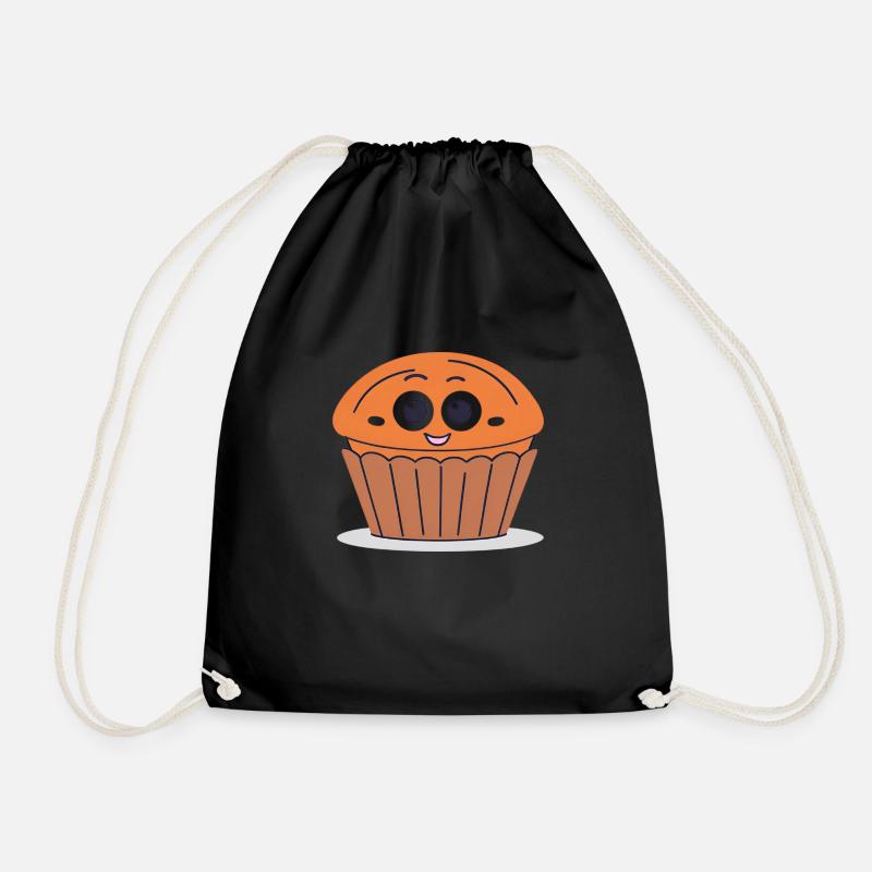 Halloween Pumkin Muffin - Spooky or cute - Turnbeutel - Schwarz
