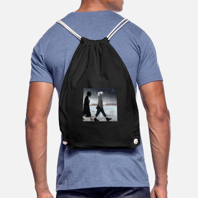 Zwei Mädchen Turnbeutel