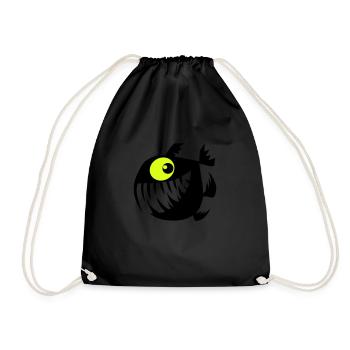 Merry Perry - Drawstring Bag - black - Front