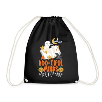 Boo-tiful Minds Wickedly Wise Teacher Halloween - Sac de sport léger - noir - Devant