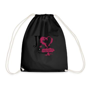 aime love rencontres pertinentes sexe humour - Sac de sport léger - noir - Devant