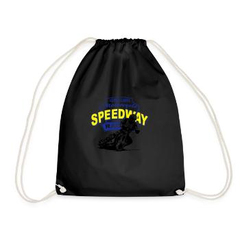 Motorcycle Speedway Racing - Turnbeutel - Schwarz - Vorne
