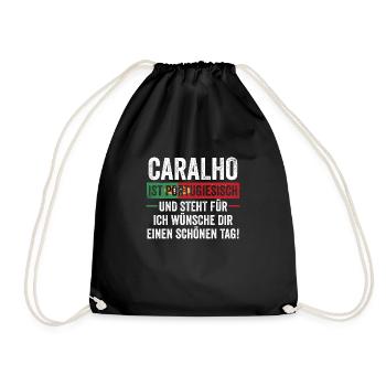 Portugal portugais - Sac de sport léger - noir - Devant