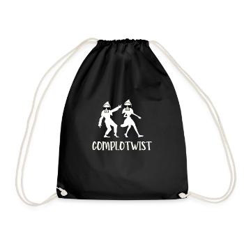 complotwist - Sac de sport léger - noir - Devant