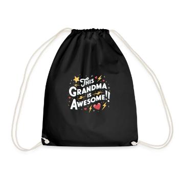 Grand-mère est la meilleure arrière-grand-mère - Sac de sport léger - noir - Devant
