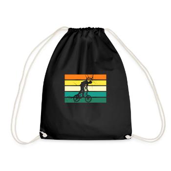 Vélo VTT - Sac de sport léger - noir - Devant