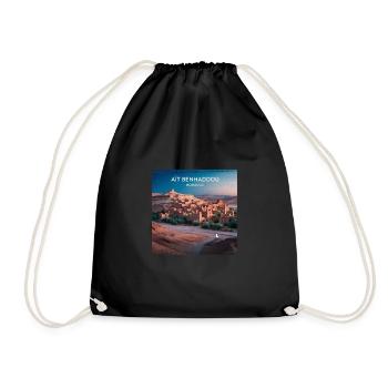 Aït-Ben-Haddou - Sac de sport léger - noir - Devant