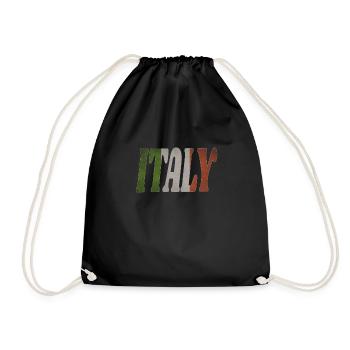 Italy - Sac de sport léger - noir - Devant