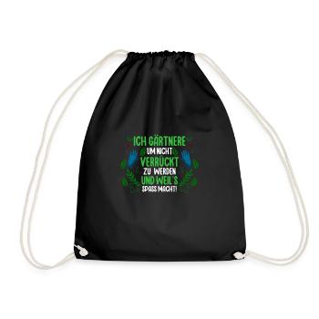 Jardinier Hobby Jardinier Jardin - Sac de sport léger - noir - Devant