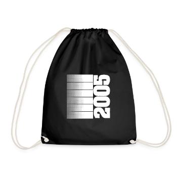 2005 - Drawstring Bag - black - Front
