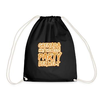 Grenada Grenada - Drawstring Bag - black - Front