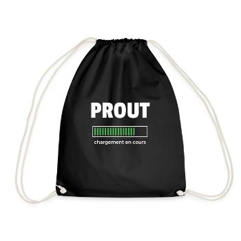 prout chargement en cours - Sac de sport léger - noir - Devant