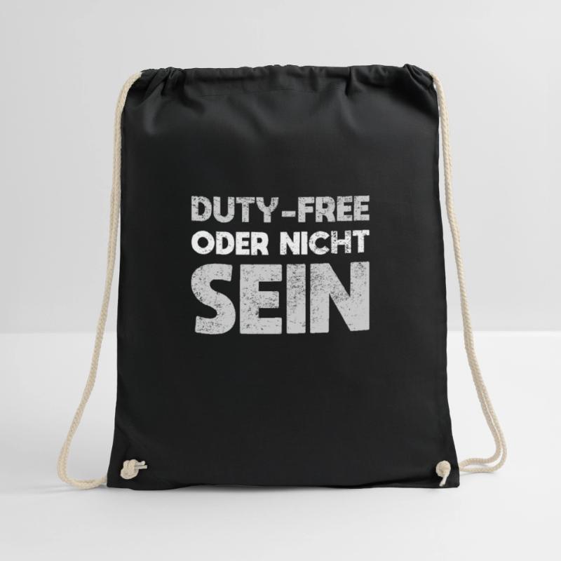 Duty-Free Oder Nicht Sein Turnbeutel