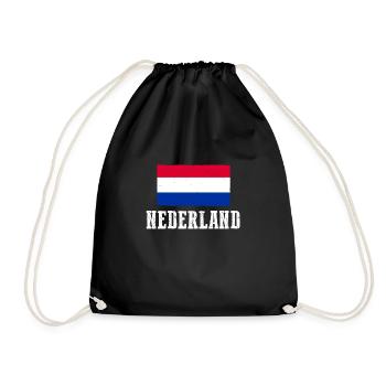 Pays-Bas Pays-Bas - Sac de sport léger - noir - Devant