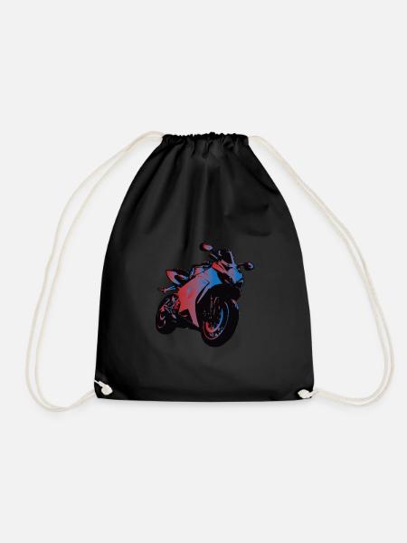 GSXR GIXXER - Turnbeutel - Schwarz
